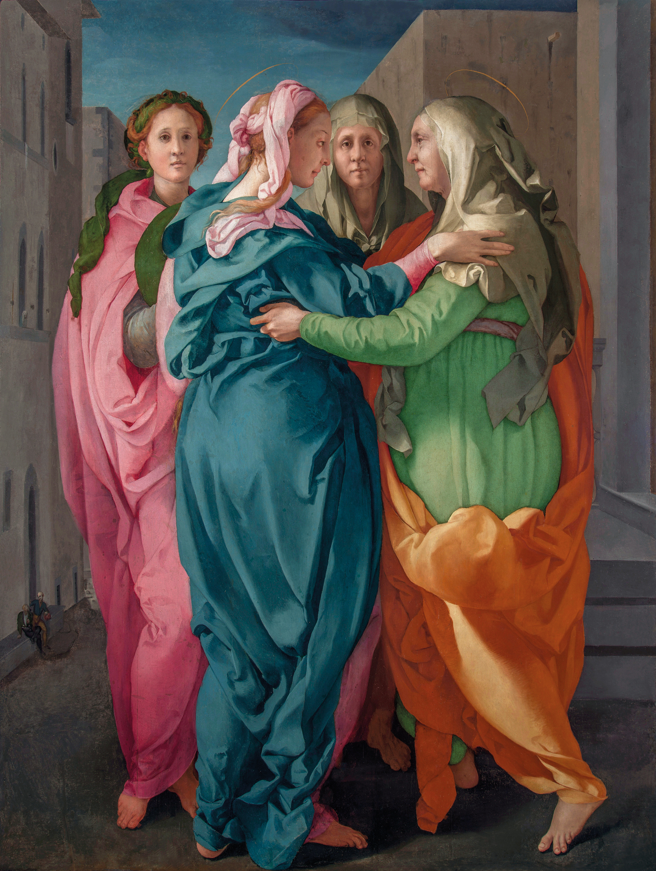 image of a painting by Pontormo
