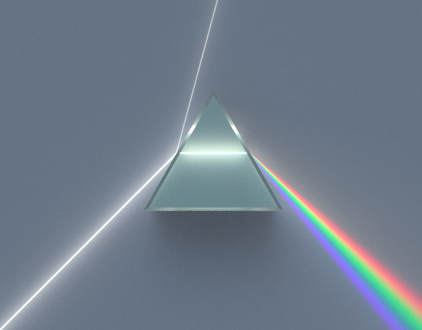 photo of a prism