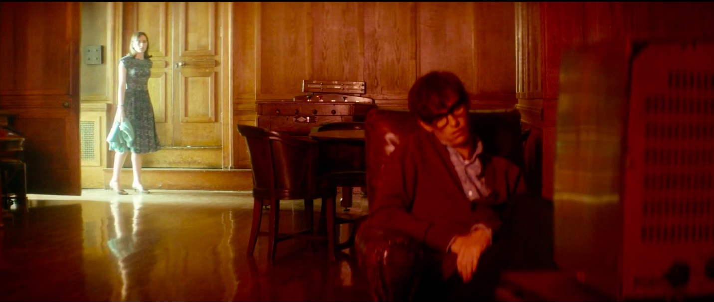 still-images of a scene from the movie The Theory of Everything