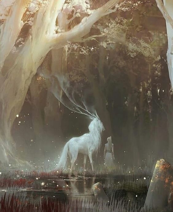 image of a digital art piece with low chroma color and a hint of orange and blue