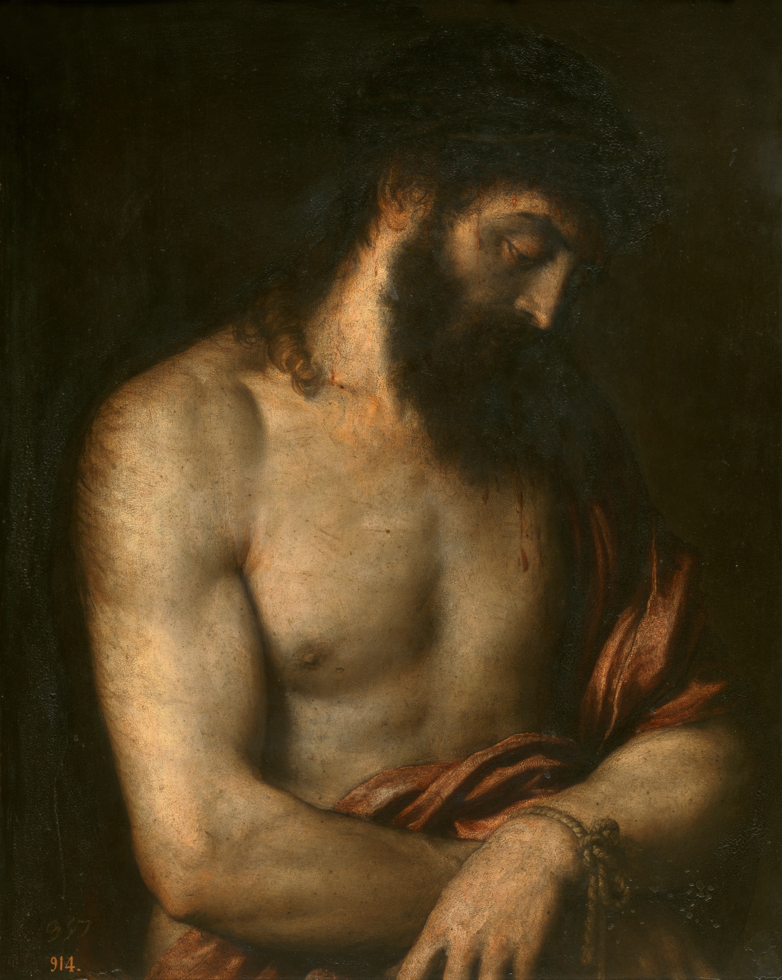 painting of Christ by Titian