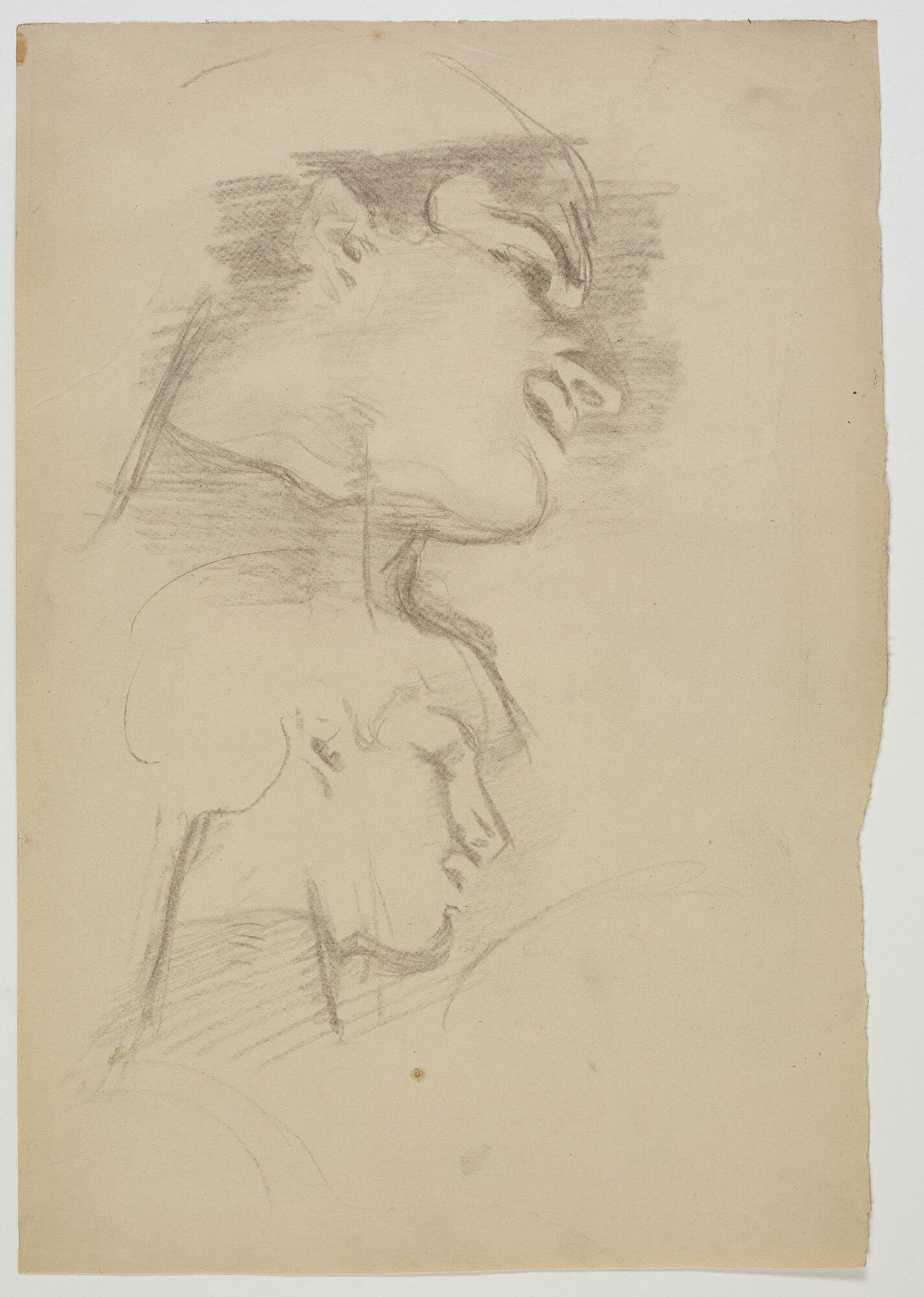 image of a preparatory drawing for the painting El Jaleo