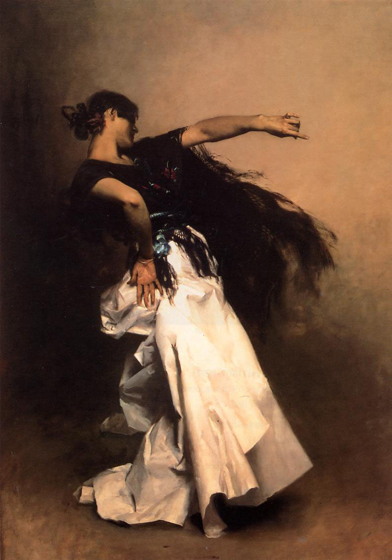 image of the painting Spanish Dancer