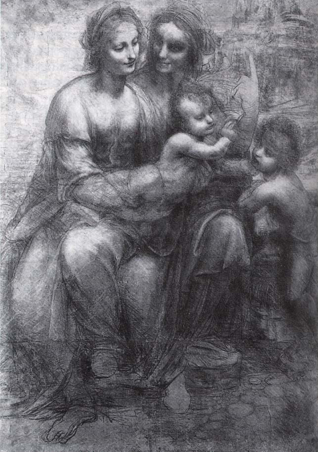 image of a drawing by Leonardo da Vinci