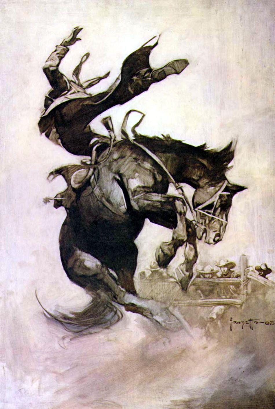 drawing by Frank Frazetta