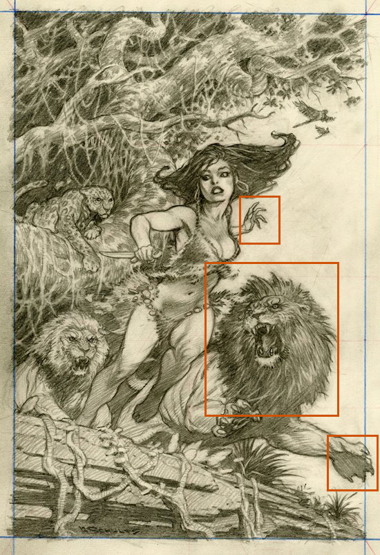 drawing by Mark Schultz