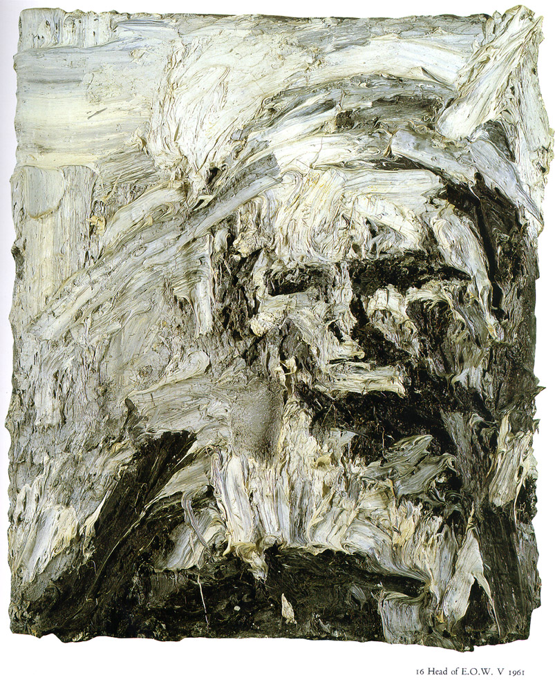 oil painting by Frank Auerbach