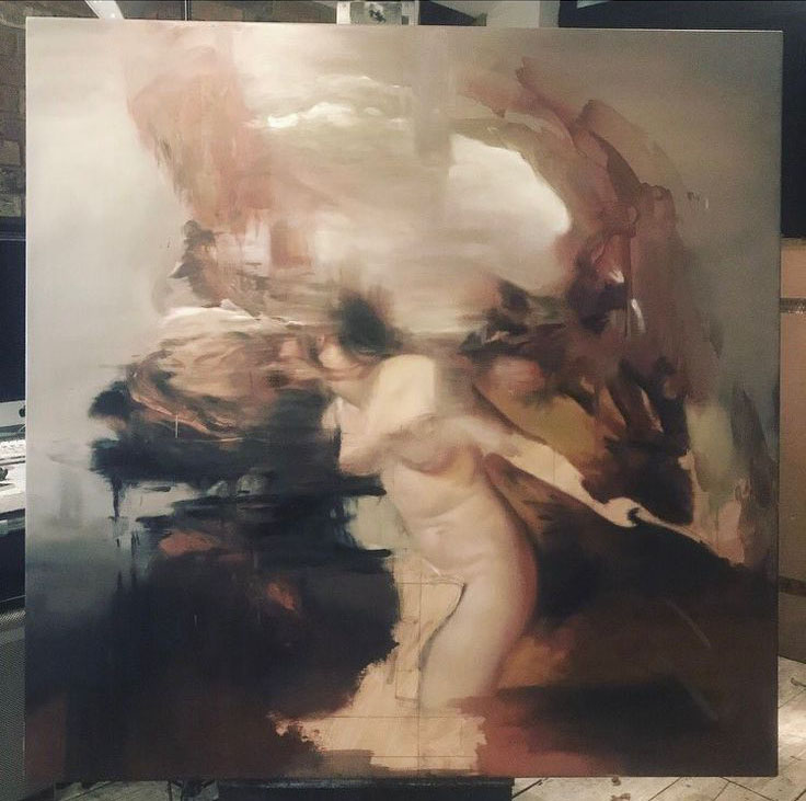 oil painting by Dean Fox